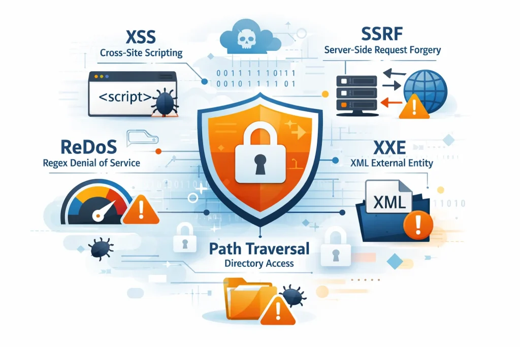 Différents types de vulnérabilités web et sécurité informatique